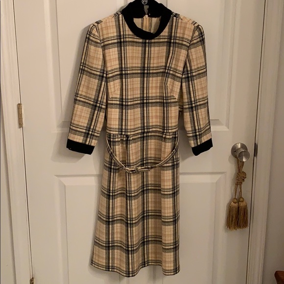 Vintage Wool Dress - Picture 1 of 6